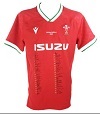 Signed Wales Rugby Shirt - Six Nations 2020 Squad