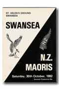 30/10/1982 : Swansea v N.Z Maoris