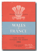 27/03/1954 : Wales v France