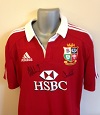 2013 Lions Shirt signed by Sam Warbuton and Alex Cuthbert