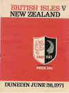 18/06/1977 : British Isles v New Zealand (1st Test)