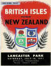 10/07/1971 : British Isles v New Zealand (2nd Test)