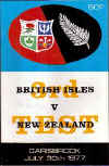 30/07/1977 : British Isles v New Zealand (3rd Test)