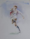 Johnny Wilkinson Watercolour